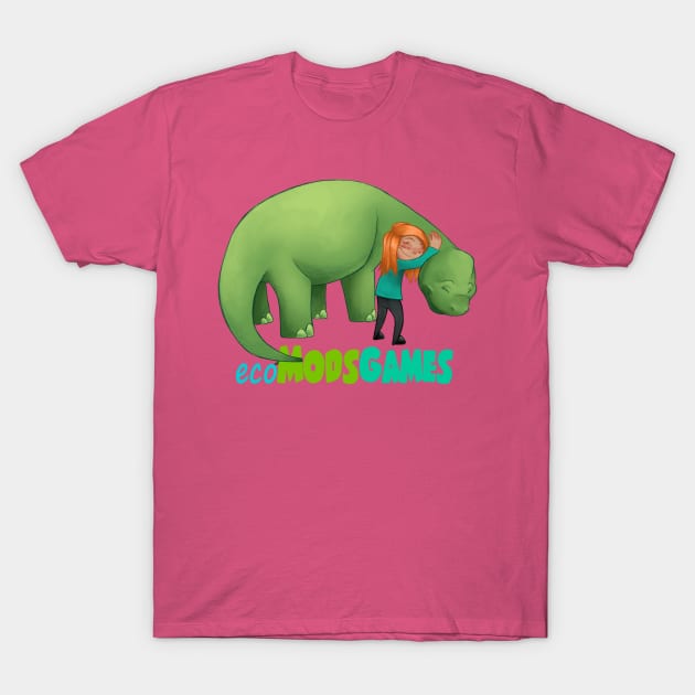 Hug A Friend! - Bronto With Girl Edition - With Extra Love T-Shirt by eco